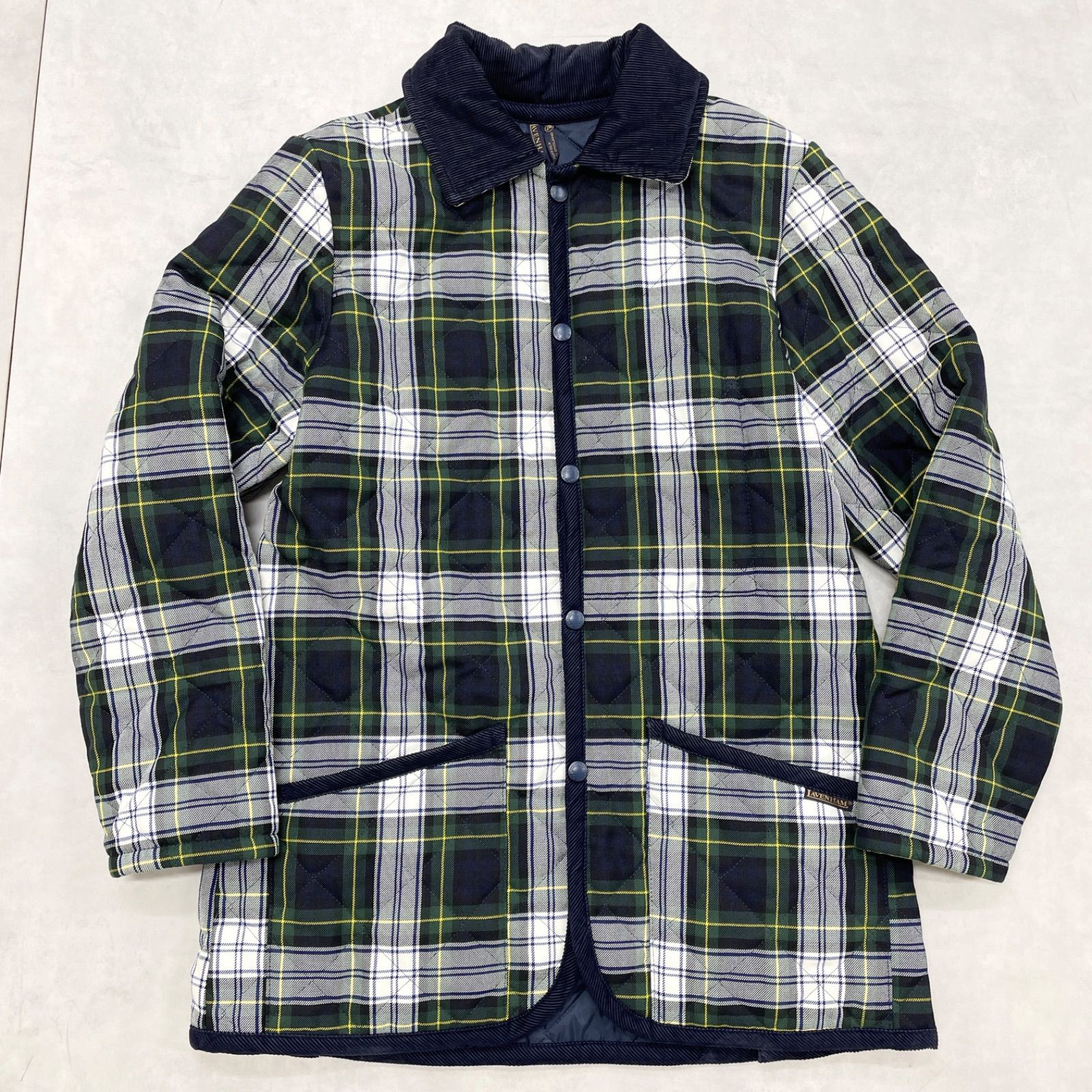 LAVENHAM ラベンハム キルティングジャケット コート タータンチェック