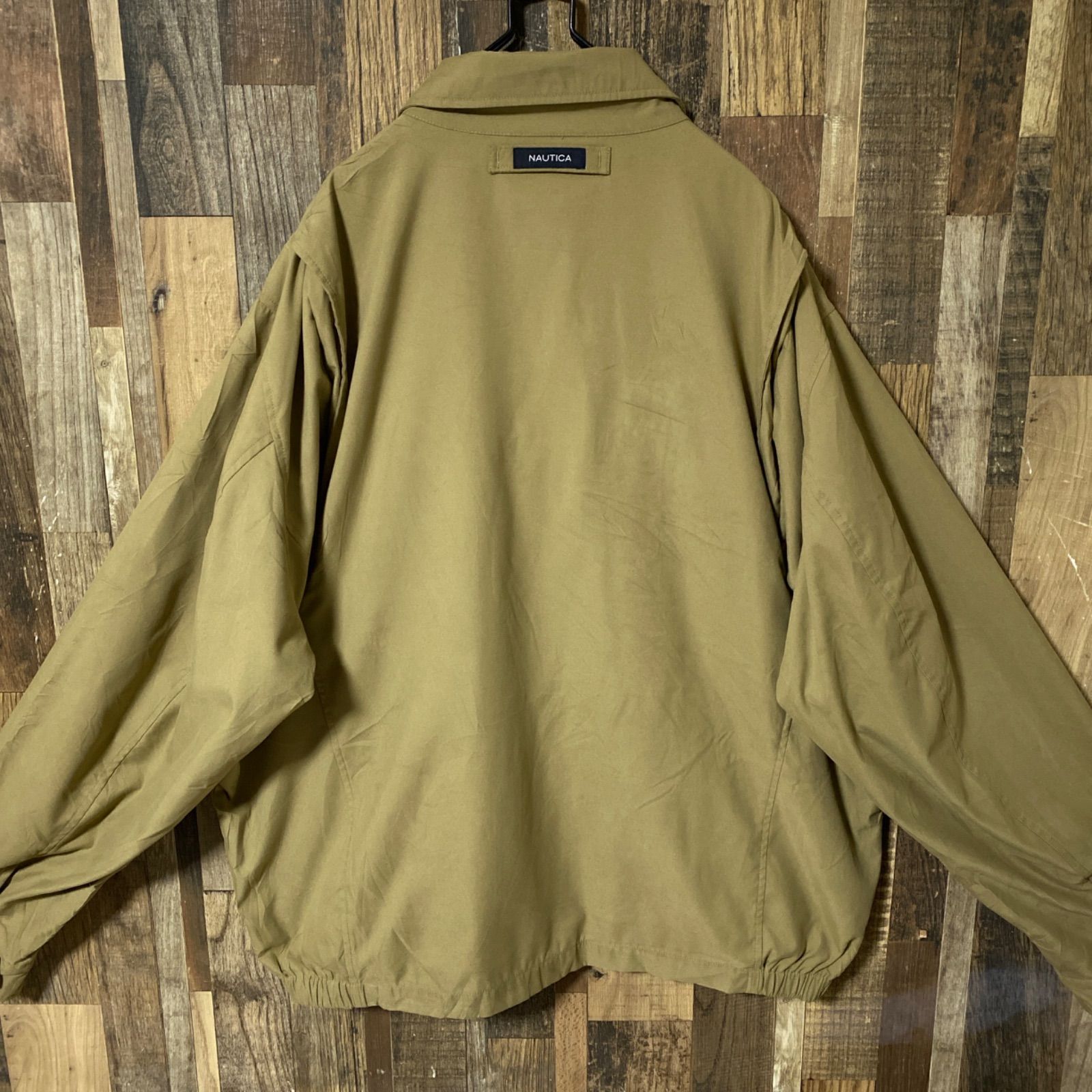 ベージュ アウター ワンポイント 2XL ノーティカ ジャケット メンズ 
