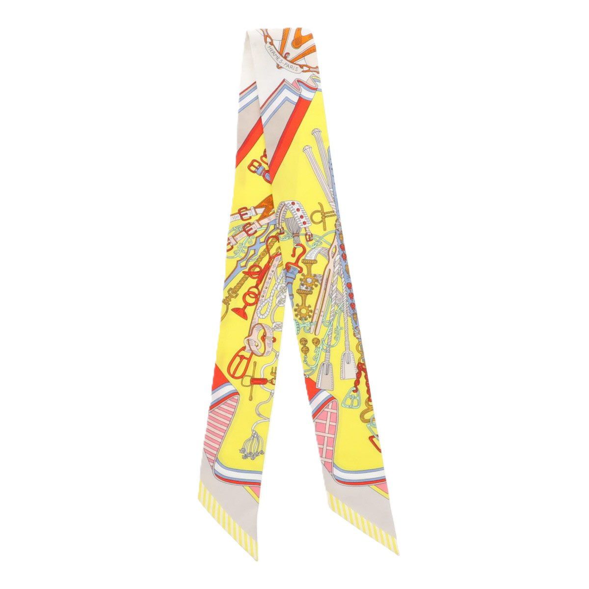 HERMES エルメス ツイリースカーフ BOUQUETS SELLIER スカーフ