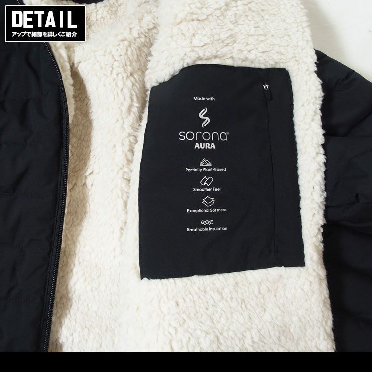 Calvin Klein カルバンクライン 中綿ジャケット 裏 ボア シェルパ