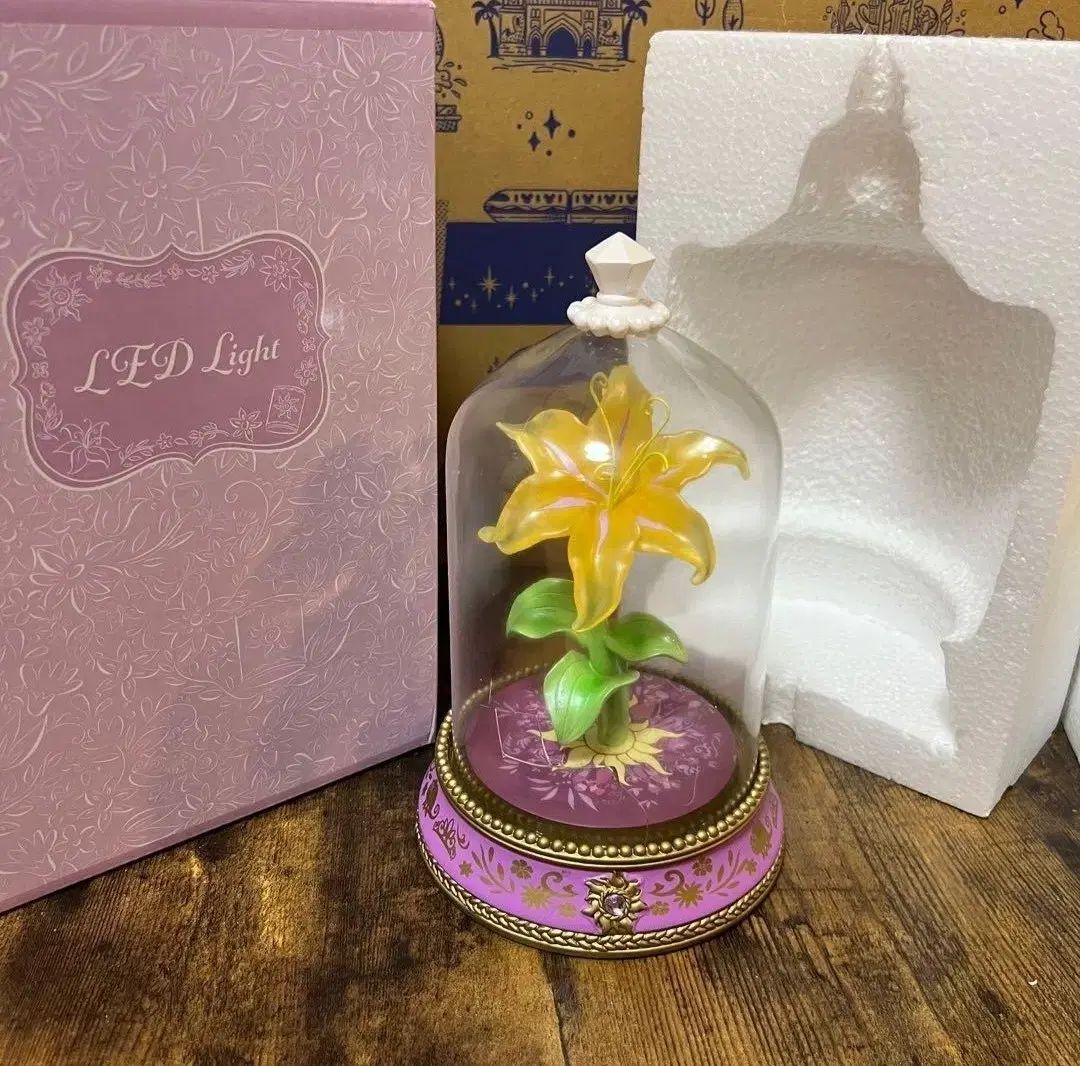 ディズニー ラプンツェル 20周年 マジックフラワー LEDムードライト