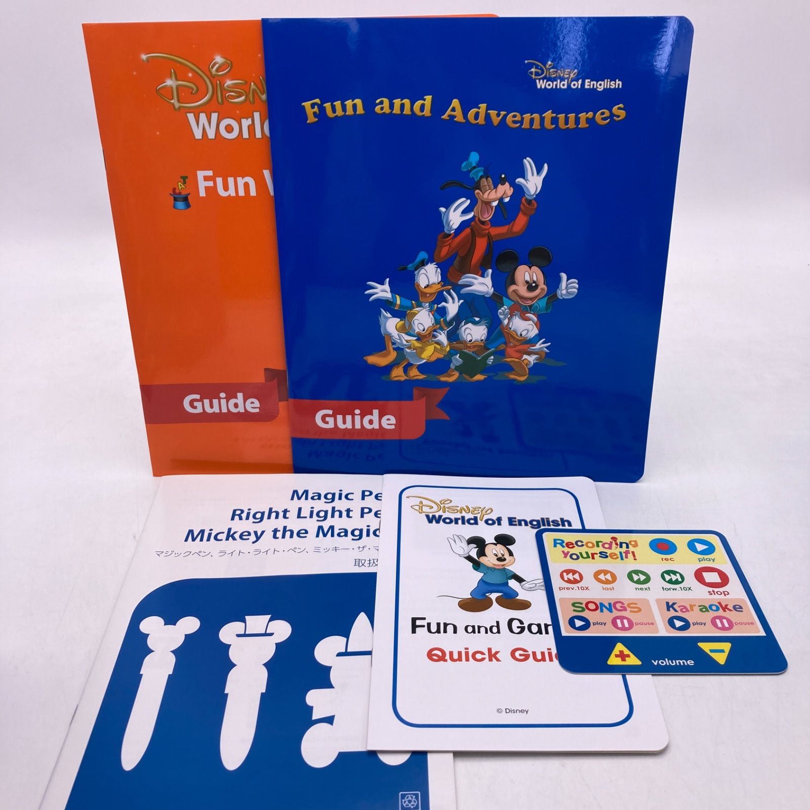 ミッキーマジックペンセット＆アドベンチャー ディズニー英語システム