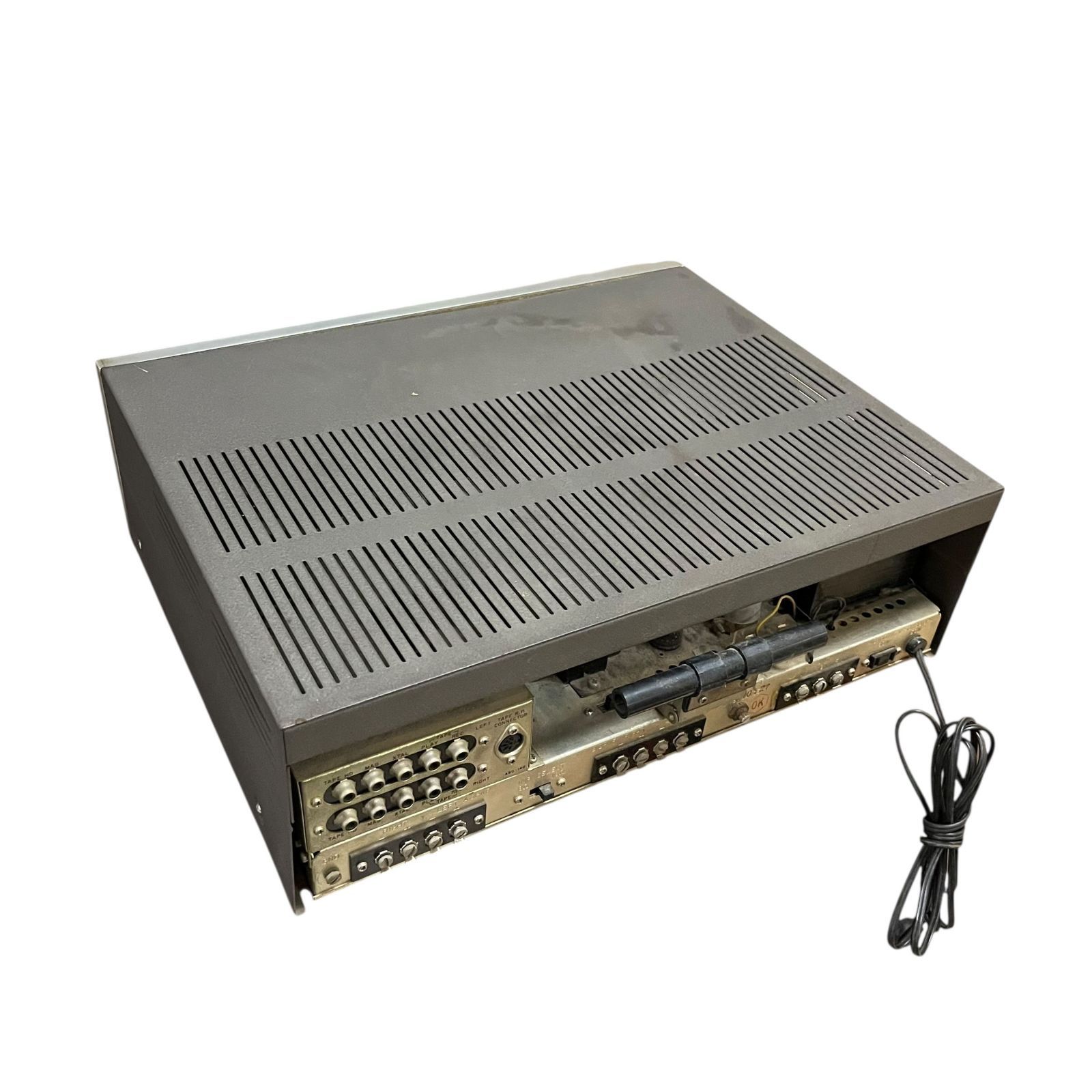 ジャンク○TRIO/トリオ○ WX-333 真空管式 FMステレオレシーバー 通電