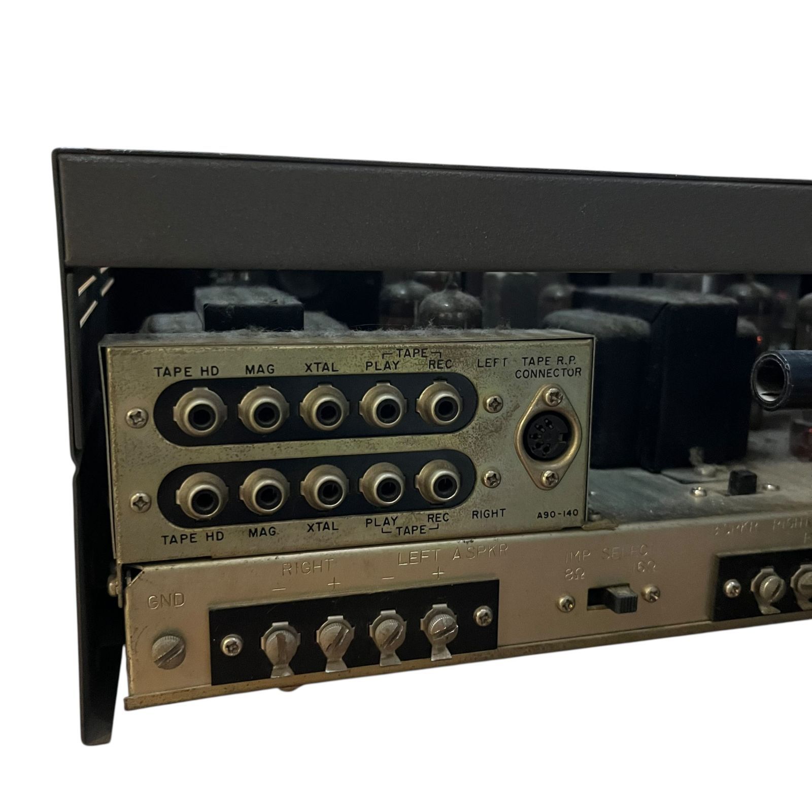 ジャンク○TRIO/トリオ○ WX-333 真空管式 FMステレオレシーバー 通電