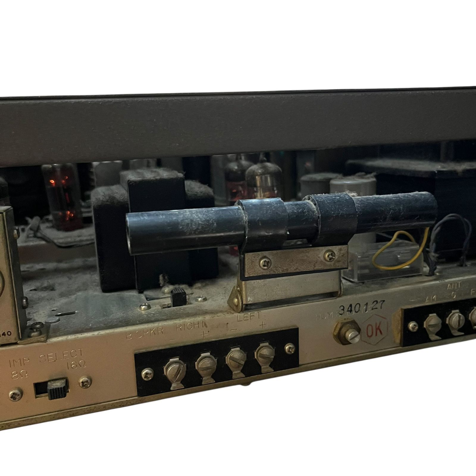 ジャンク○TRIO/トリオ○ WX-333 真空管式 FMステレオレシーバー 通電