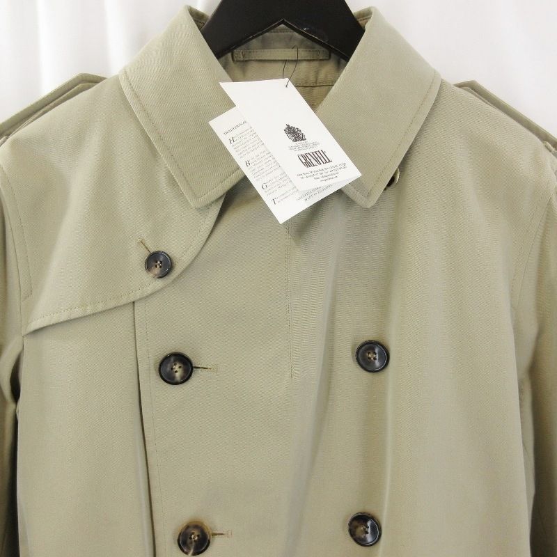 GRENFELLグレンフェルKENSINGTONトレンチコートBEGGライナー付 美品 GRENFELL グレンフェル トレンチコート ケンジントン KENSINGTON