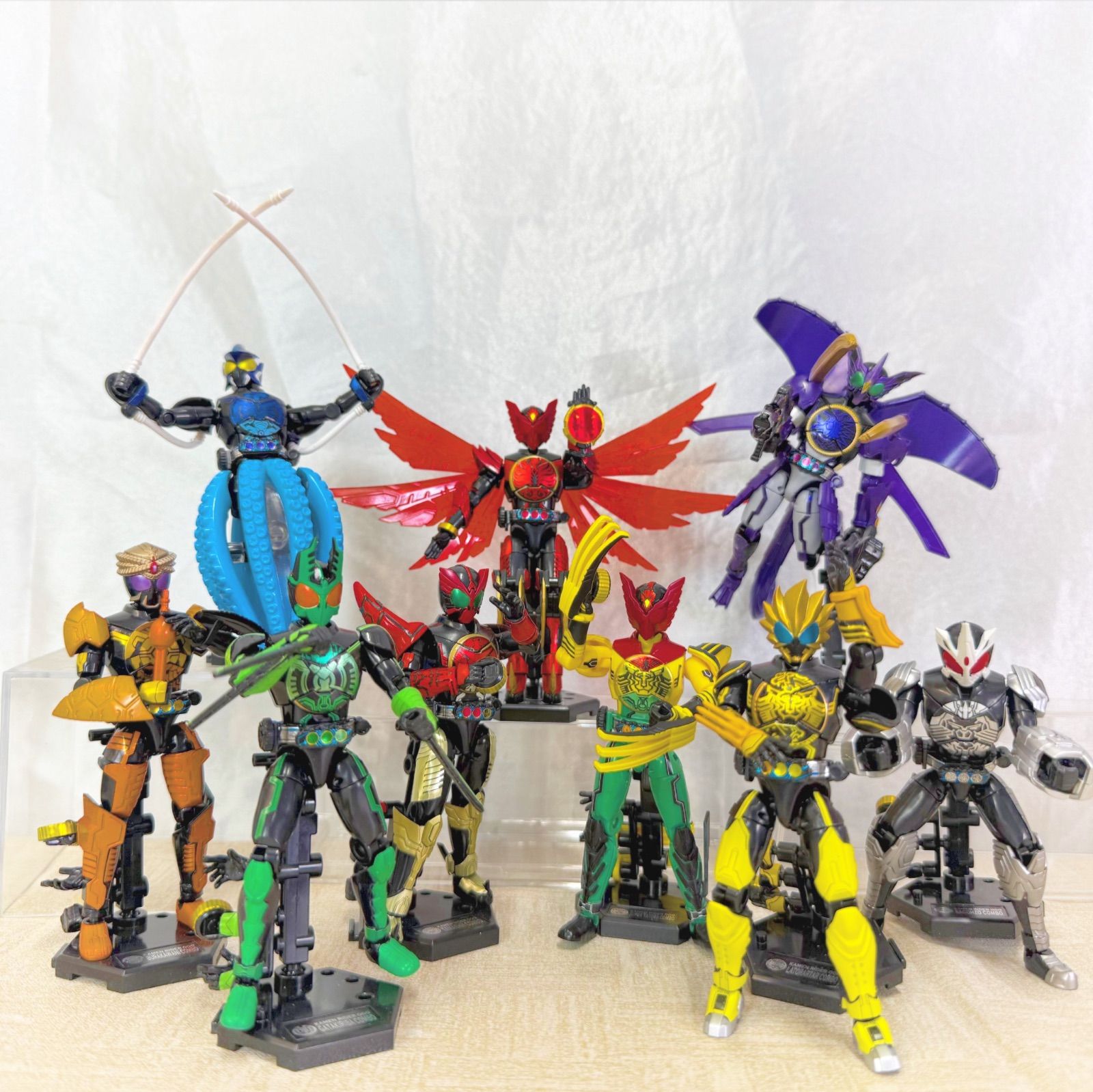 早い者勝ち】層動 装動 仮面ライダーオーズ 9体セット - メルカリ