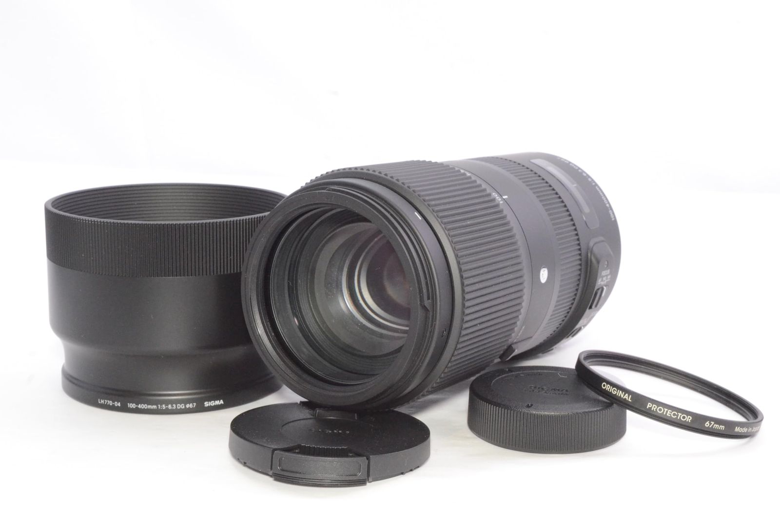 レンズフードつき外観美品】SIGMA シグマ 100-400mm F5-6.3 DG OS HSM