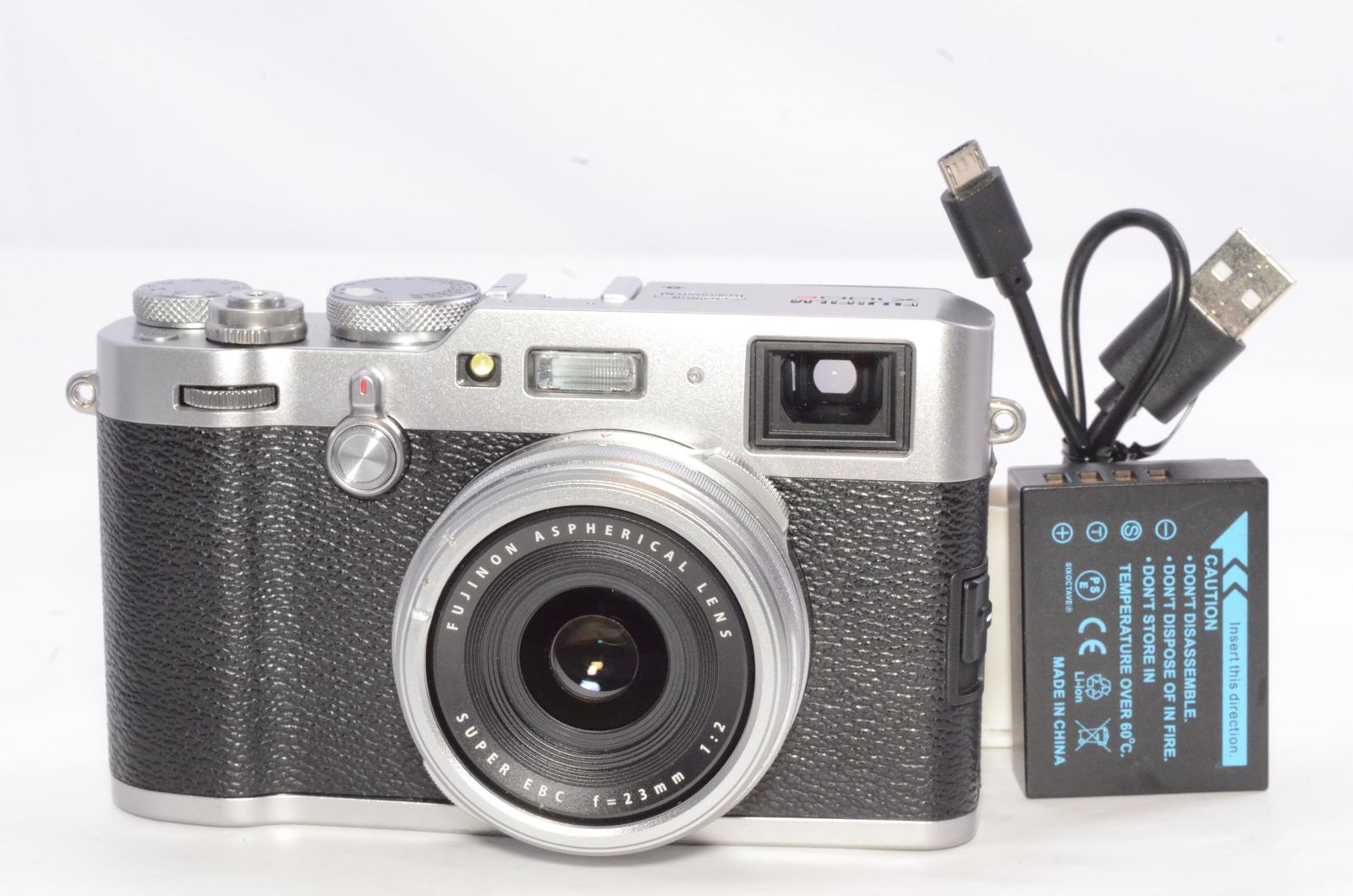 特価品】FUJIFILM フジフィルム X100F シルバー デジタルカメラ - メルカリ