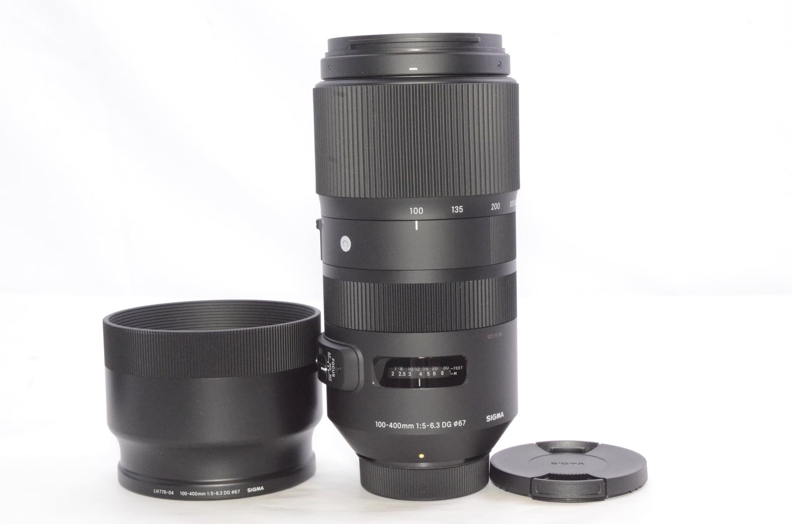 レンズフードつき外観美品】SIGMA シグマ 100-400mm F5-6.3 DG OS HSM