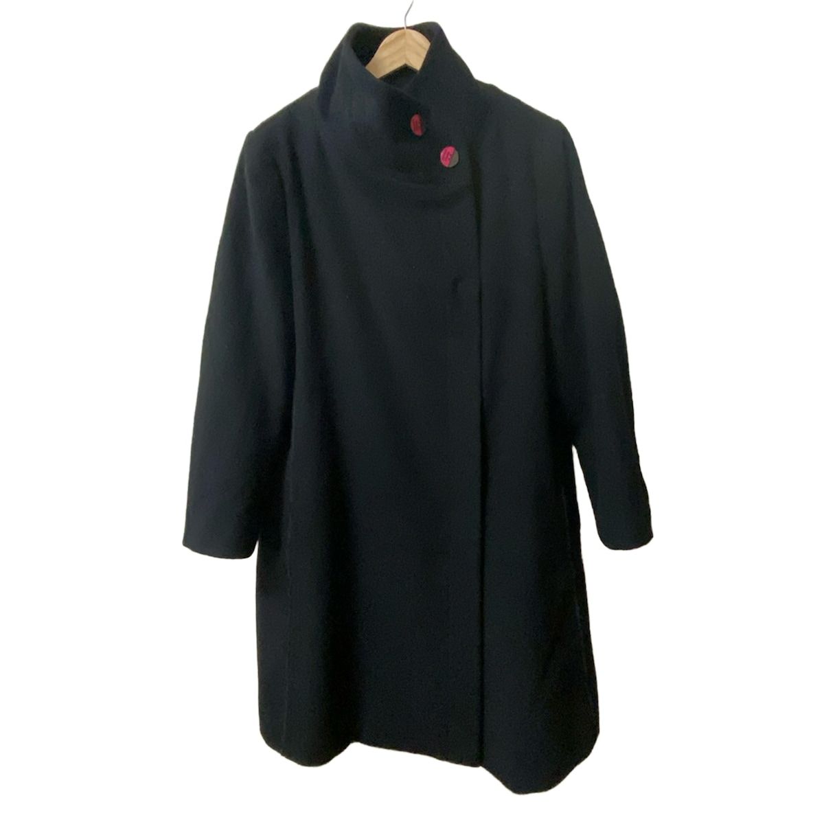 SONIARYKIEL(ソニアリキエル) コート サイズ48 XL レディース - 黒