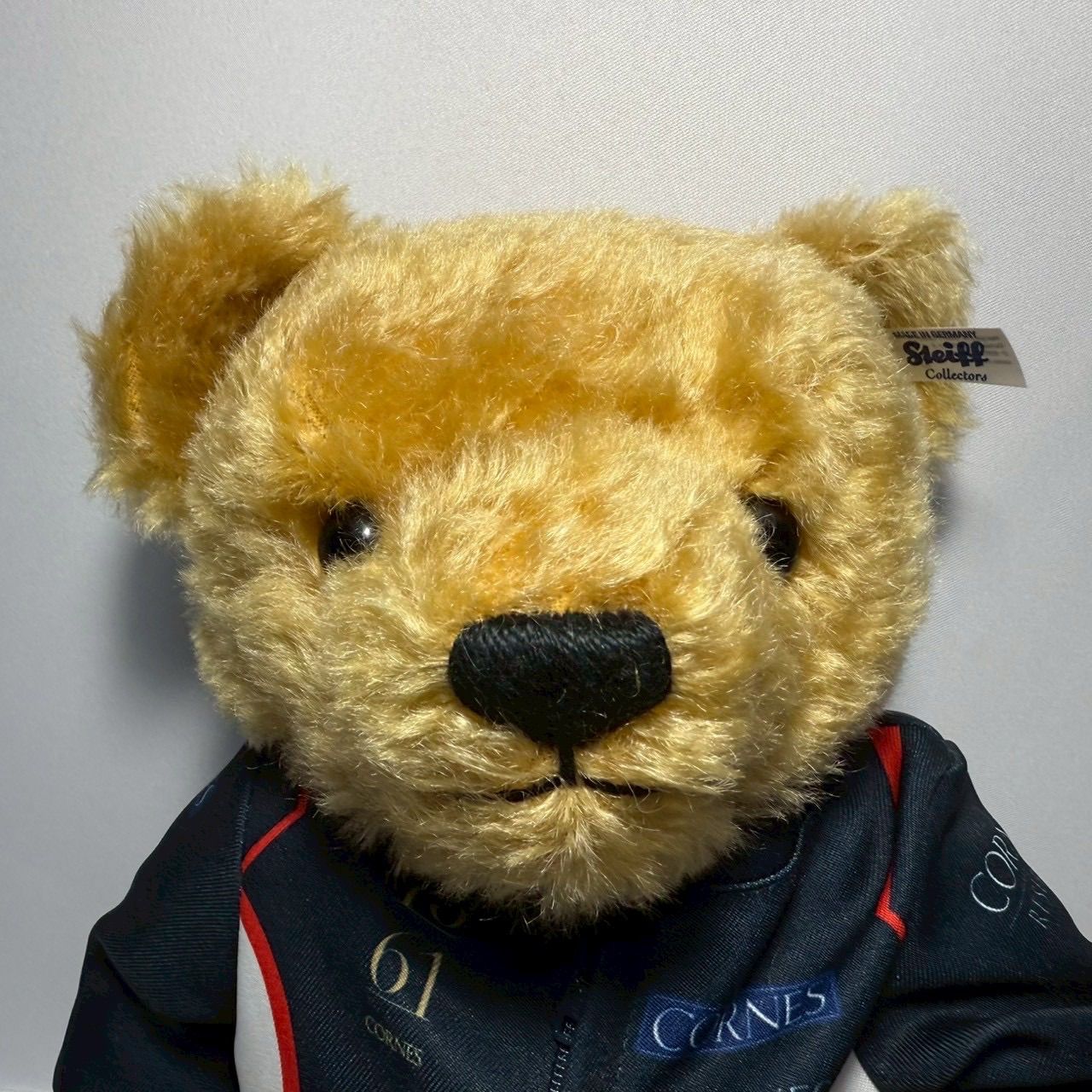 美品 シュタイフ Steiff テディベア コーンズレーシング m995 美品
