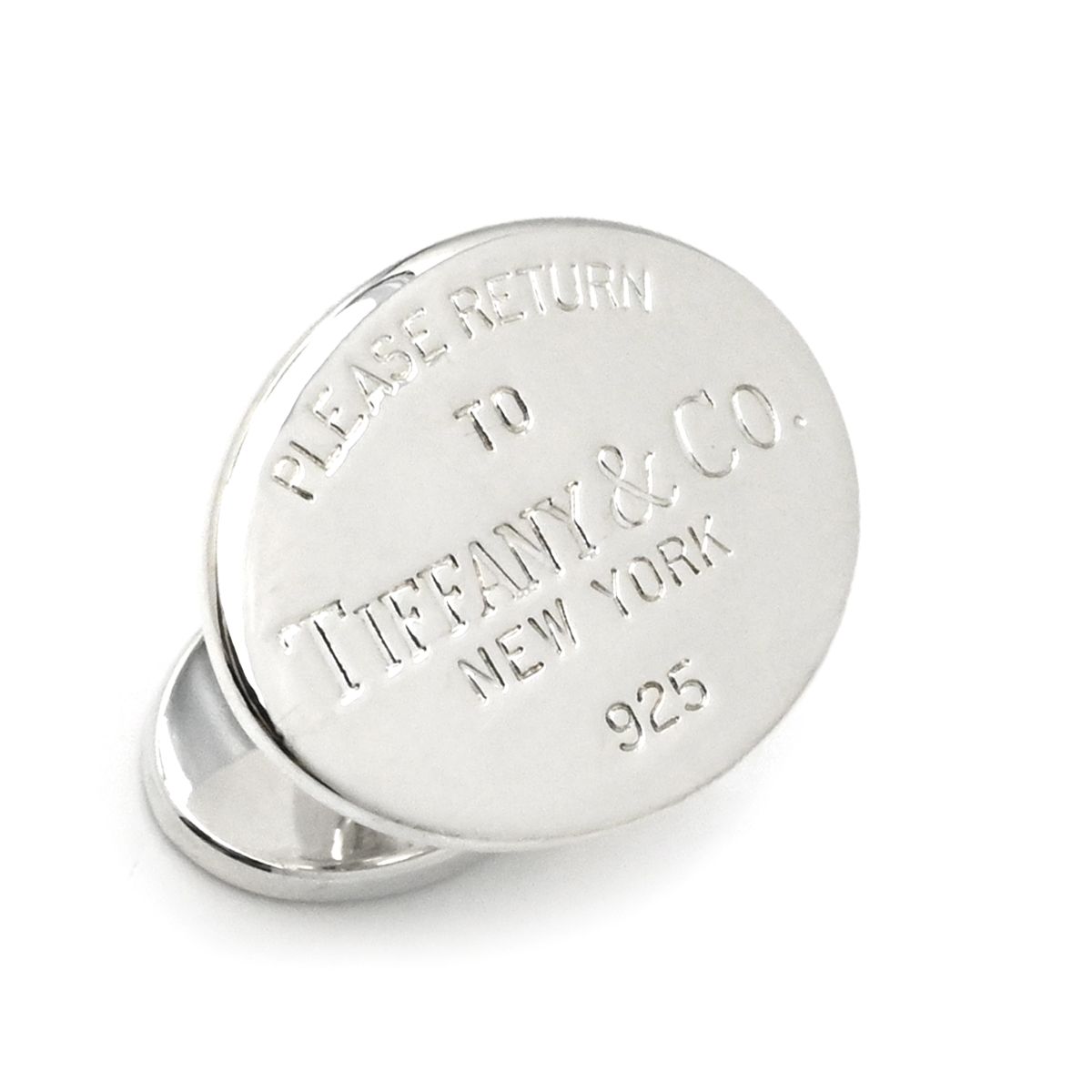 【美品】ティファニー オーバル　リターントゥ　カフス　オーバル　シルバー Tiffany & Co. リターントゥ オーバル シルバー カフス 925 TIFFANY&Co