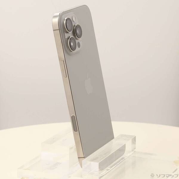 中古品〕 iPhone16 Pro Max 256GB ナチュラルチタニウム MYWK3J／A SIM