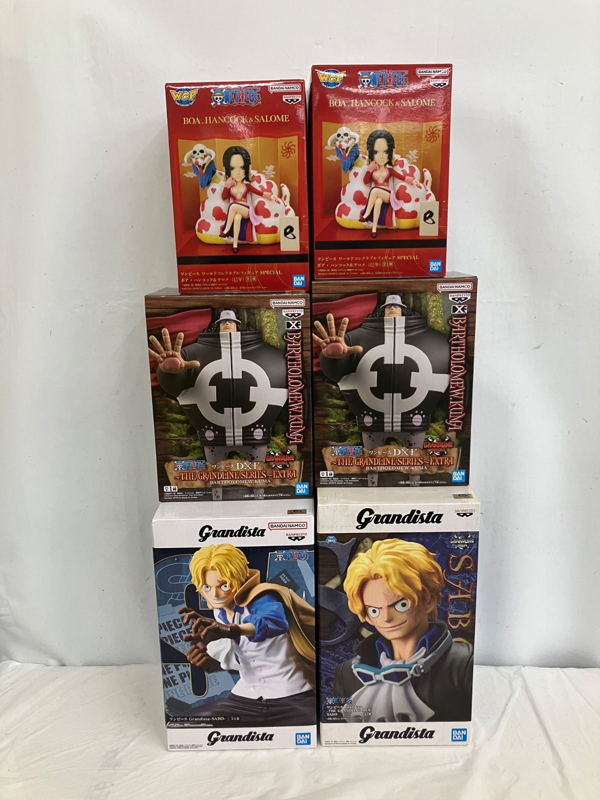 未開封 ONE PIECE ワンピース フィギュア 6個 LFJ839 f099 - メルカリ