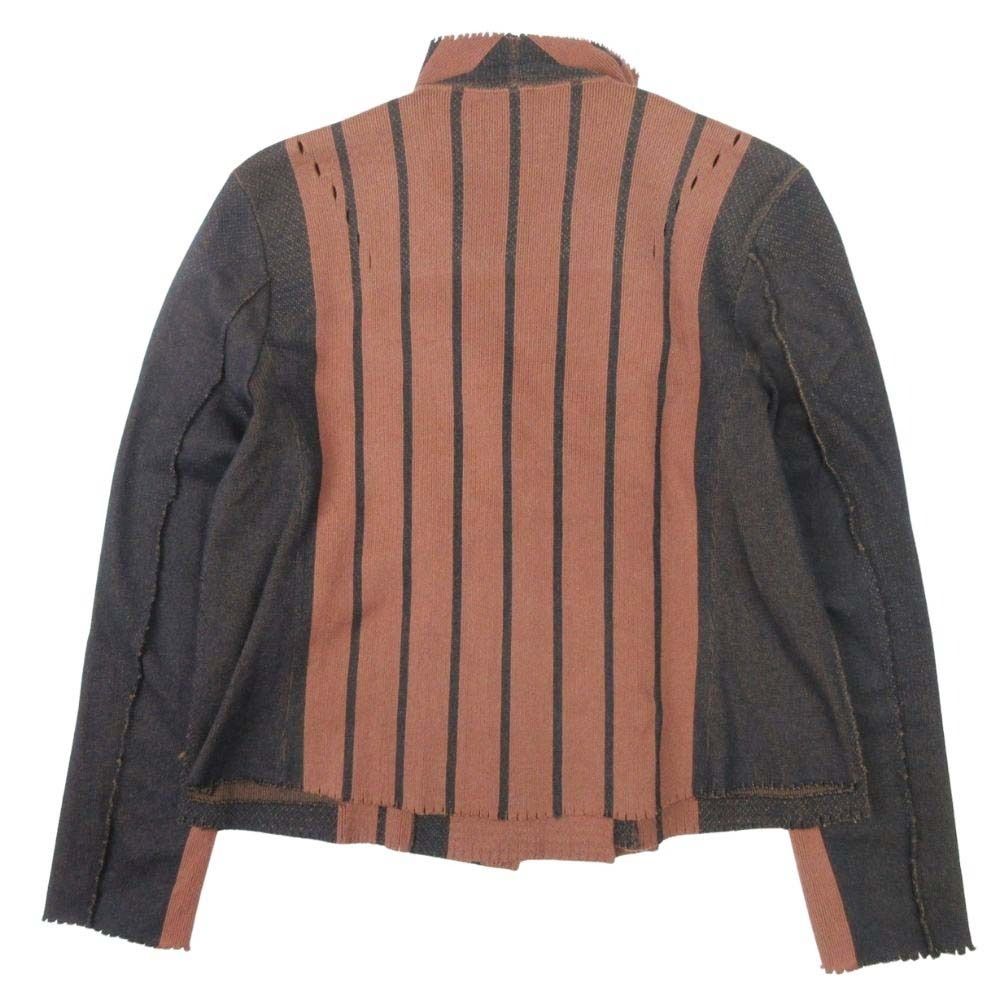 良品 13aw ISSEY MIYAKE A.POC イッセイミヤケ ストライプ ニット