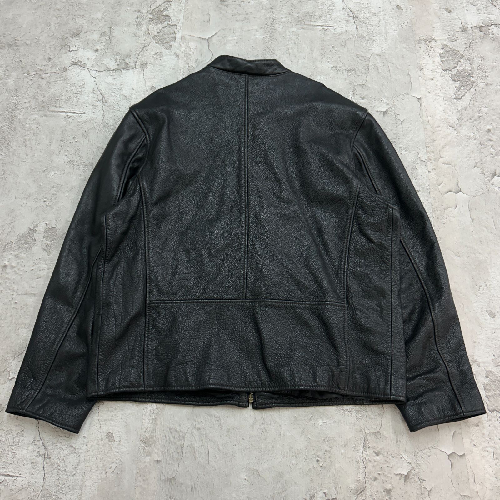 DOCKERS ドッカーズ シングルライダースジャケット ブルゾン レザー