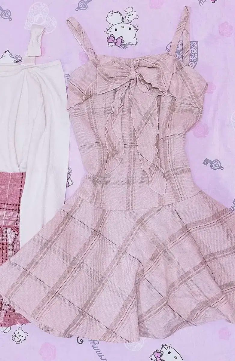 リズリサ リボン チョコ ワンピース リズリサ ショコラ柄ワンピース黒