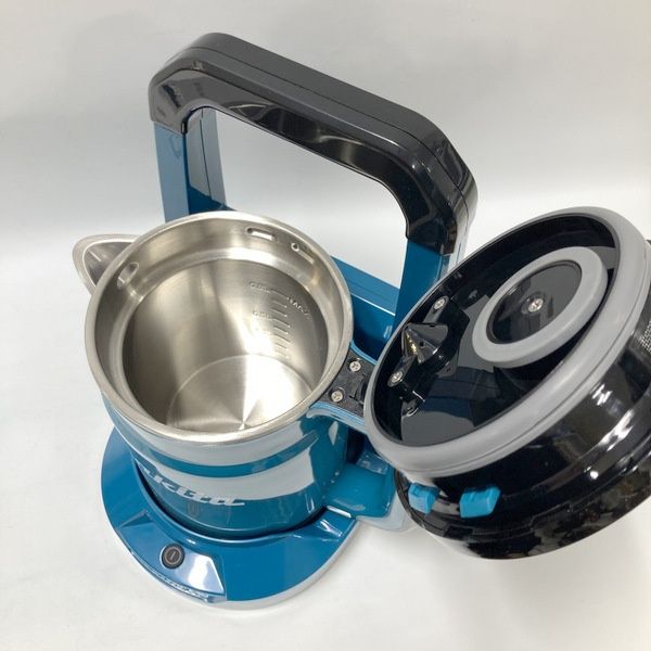 Makita 電気ケトル 0.8L 青 マキタ Makita 充電式ケトル KT360DZ 18V×2=36V
