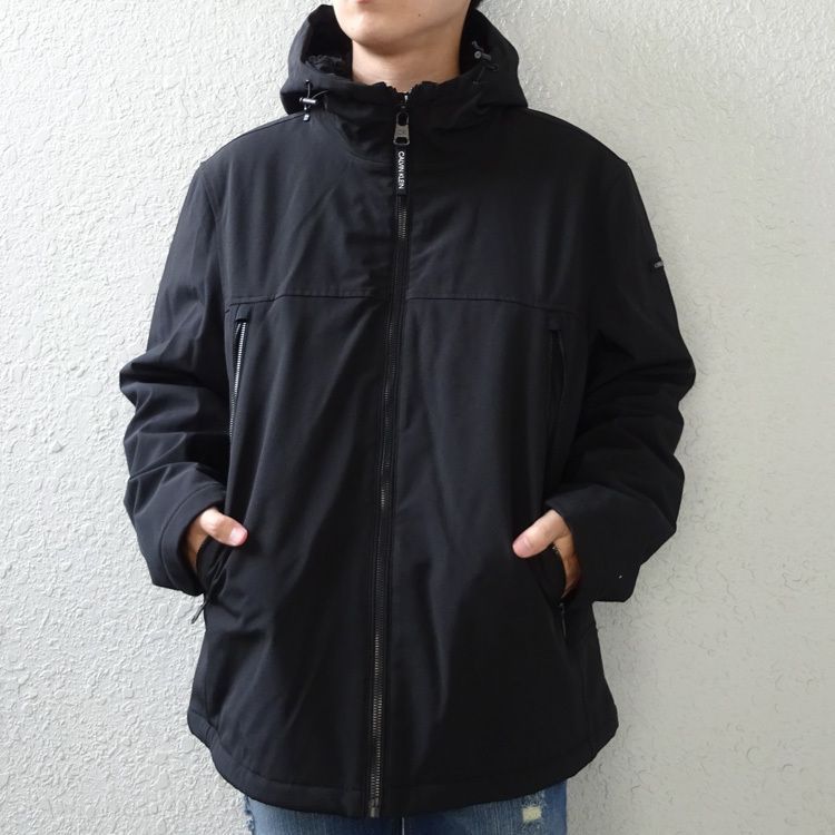 最新 Calvin Klein カルバンクライン 中綿ジャケット Faux-Sherpa