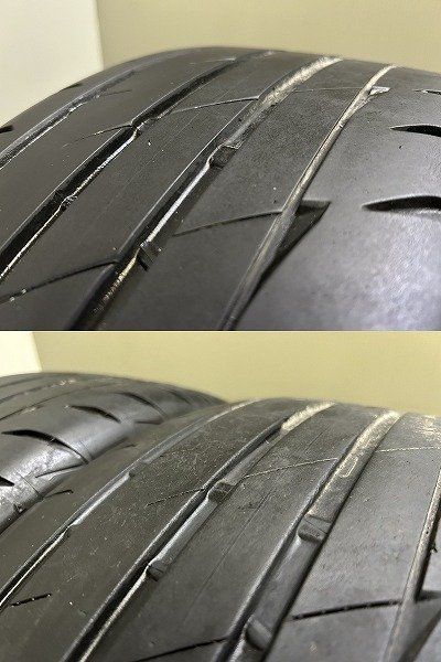 【BS POTENZA RE04 245/40R18】夏タイヤ【アウディ 純正キャップ 社外ホイール 18インチ 8J5HPCD112+45】20年製 バリ溝 audi/A4等 (VTP259) BS POTENZA RE04 245/40R18】夏タイヤ【アウディ 純正キャップ 社外