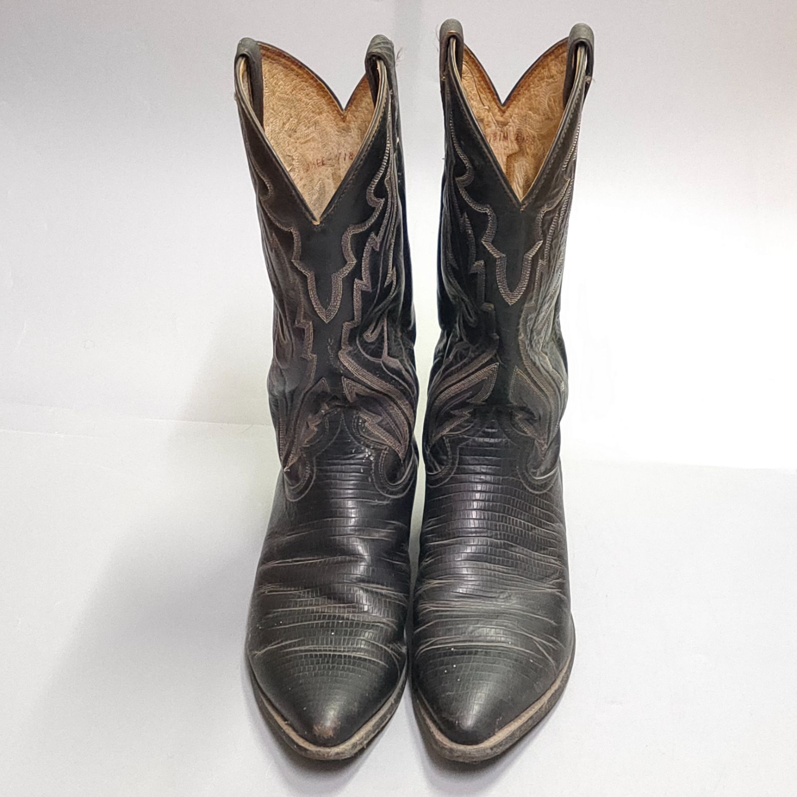 M 964 DIAMOND J メンズ ウエスタンブーツ 本革 メキシコ製