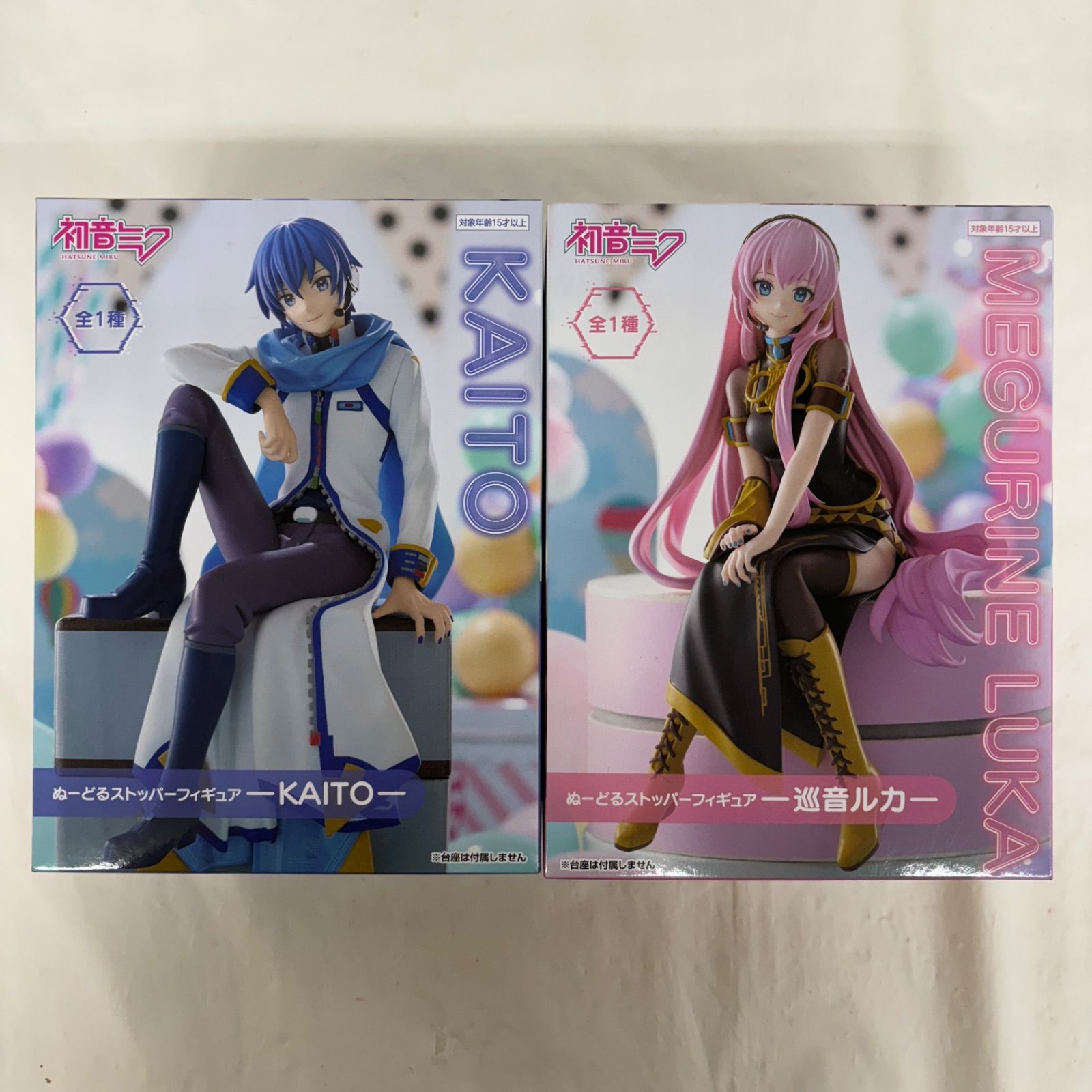 未開封 初音ミク ぬーどるストッパーフィギュア 2個セット KAITO 巡音