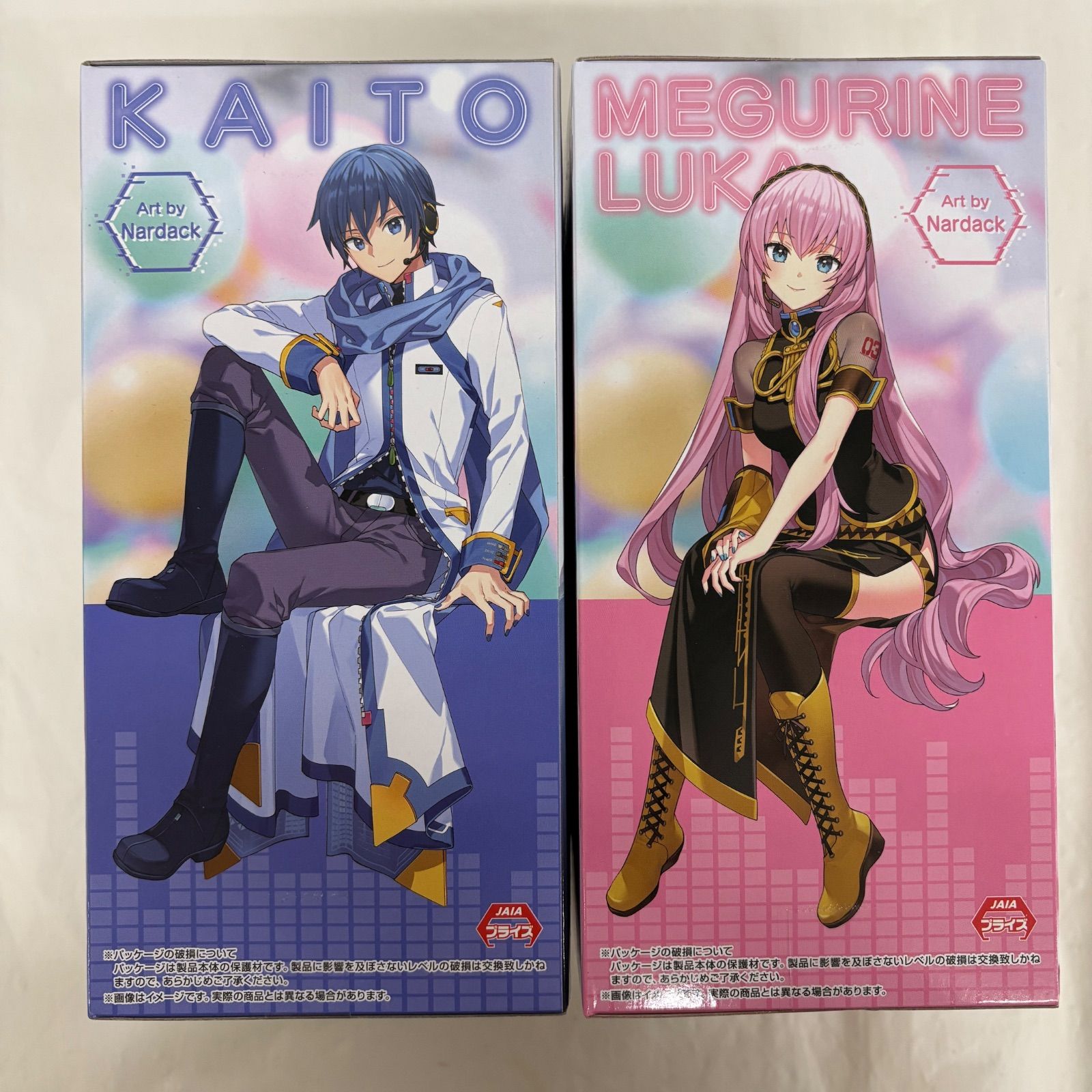 未開封 初音ミク ぬーどるストッパーフィギュア 2個セット KAITO 巡音