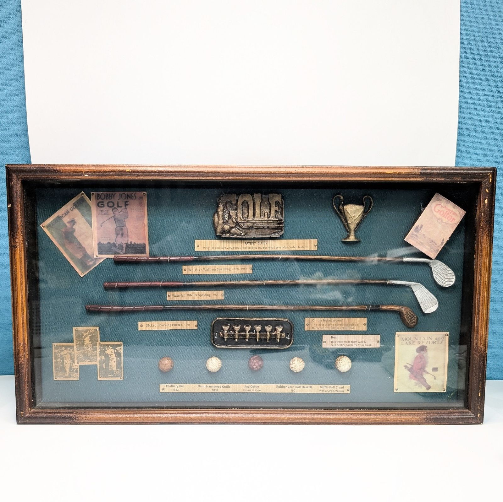 アンティーク 雑貨 GOLF ゴルフクラブ インテリア ボビージョーンズ