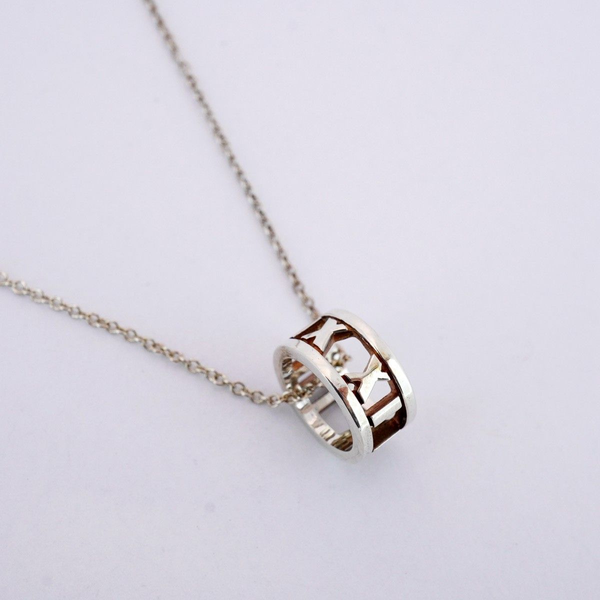 5job0245】ティファニー ネックレス アトラス オープン シルバー925