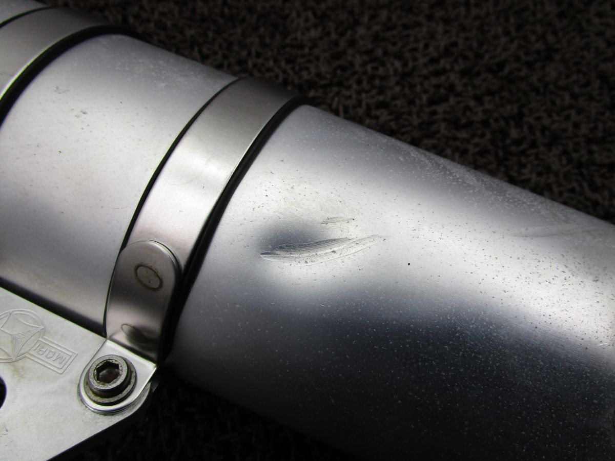 FTR223 社外 モリワキ製 マフラー サイレンサー ZERO-SS □G360！MC34