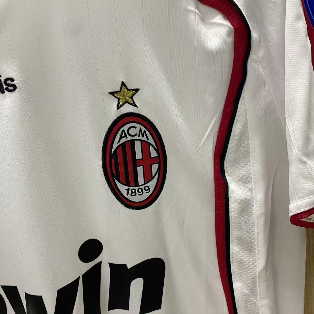 06/07 ACミランの半袖遠征ユニフォーム 22番 KAKA - メルカリ