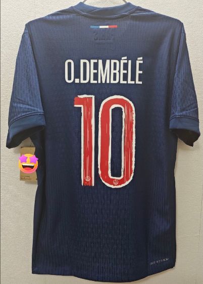 2024/2025 パリ・サンジェルマンのホームでの半袖サッカーユニフォーム