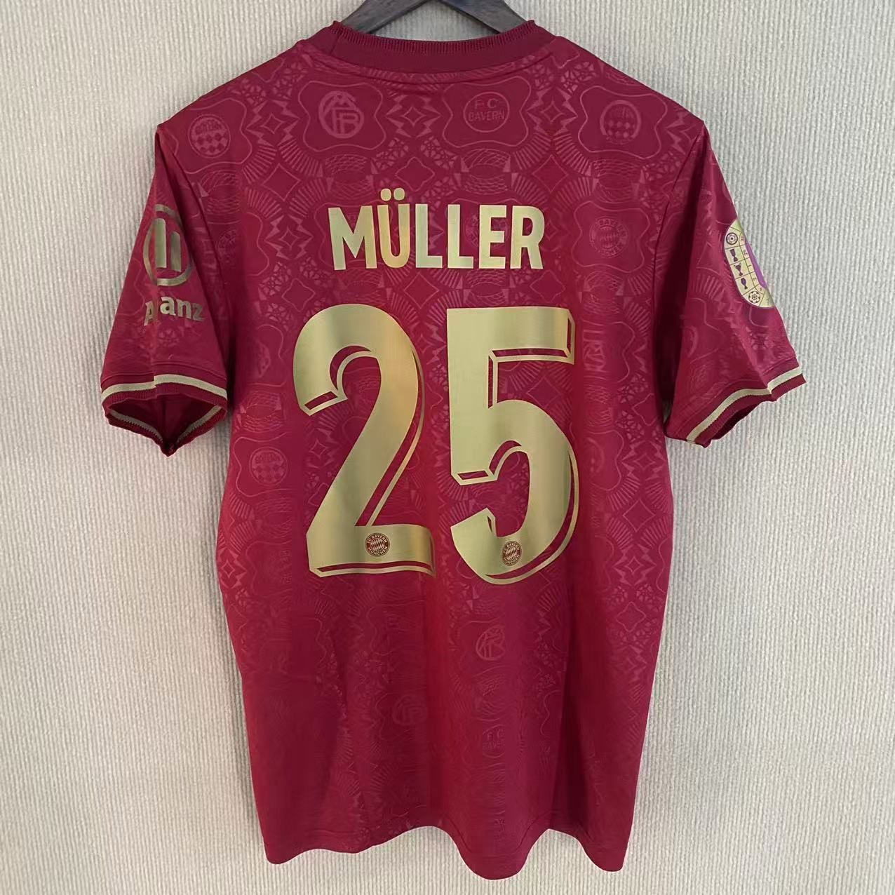 25/26 バイエルン・ミュンヘン125周年記念ユニフォーム ジャージ 25番