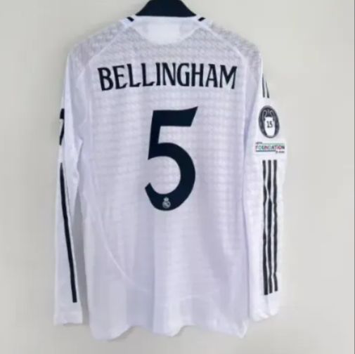 2024-2025 レアルマドリード ユニフォーム ベリンガム サッカー 2025