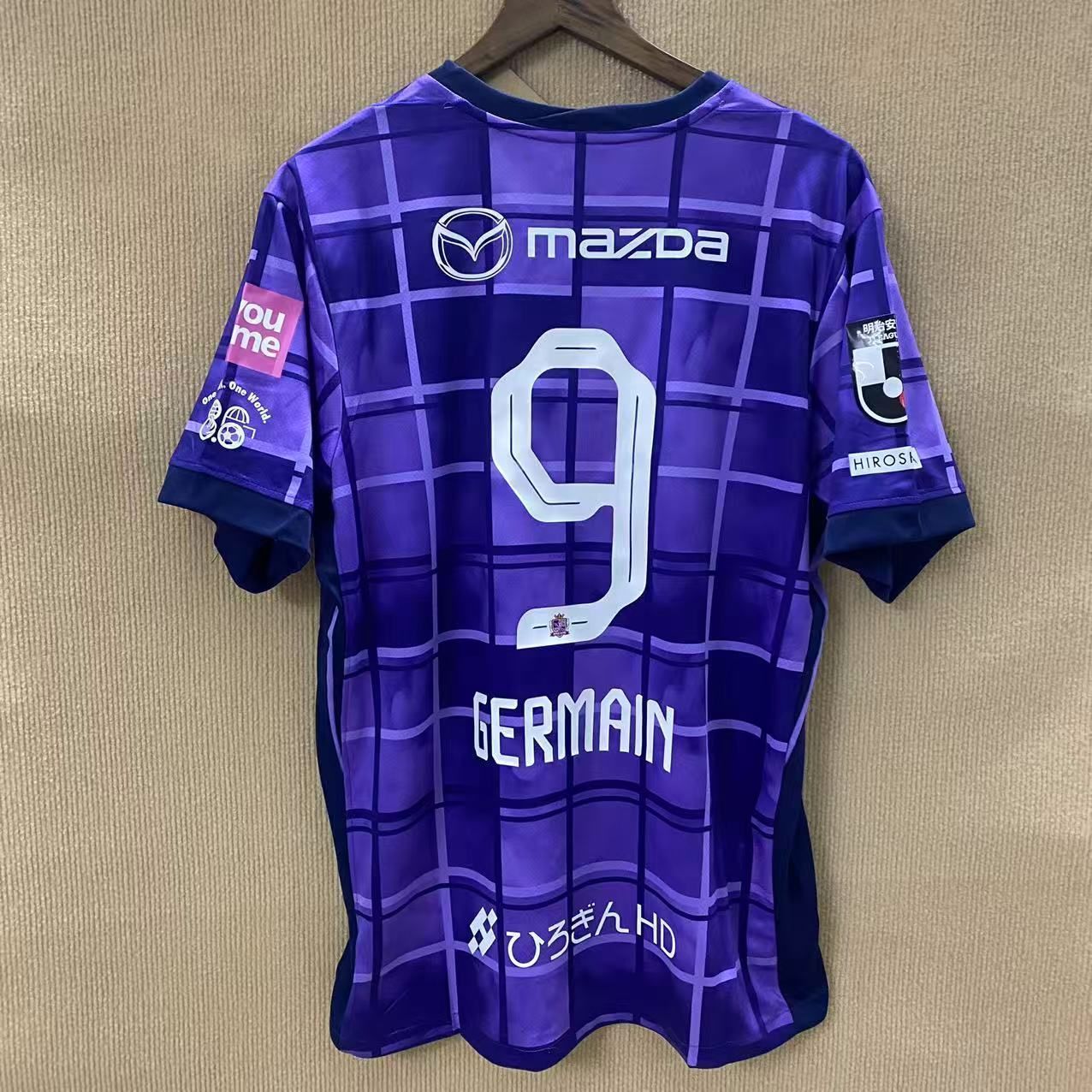 25/26 サンフレッチェ広島ホームサッカーユニホーム 9番 GERMAIN