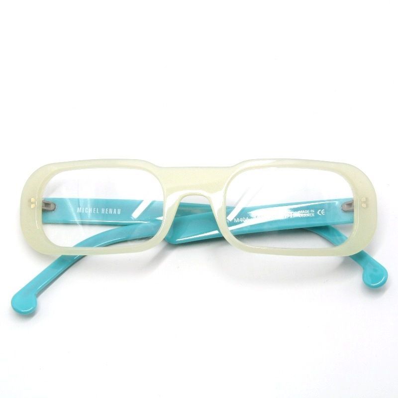 未使用 HENAU エノウ メガネフレーム M404 フランス製 スクエア