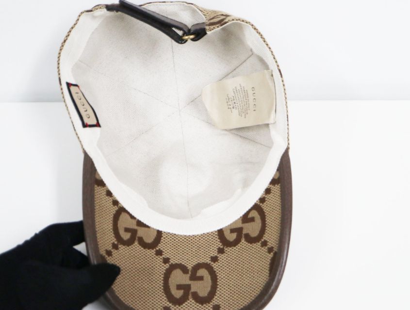 グッチ GUCCI ベースボール キャップ 帽子 681264 ジャンボGG