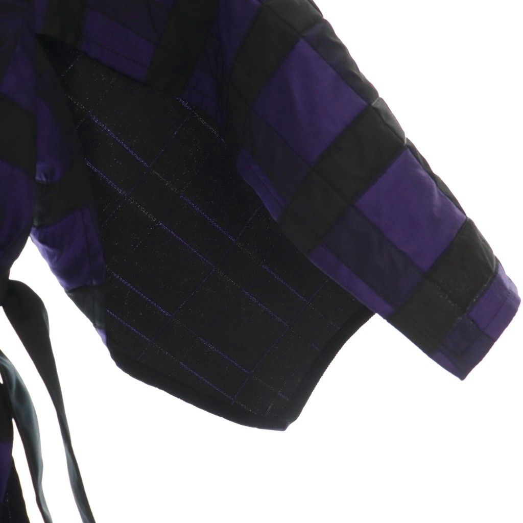 ル フィル LE PHIL 24AW チェックジャガードブラウス オーバーサイズ F