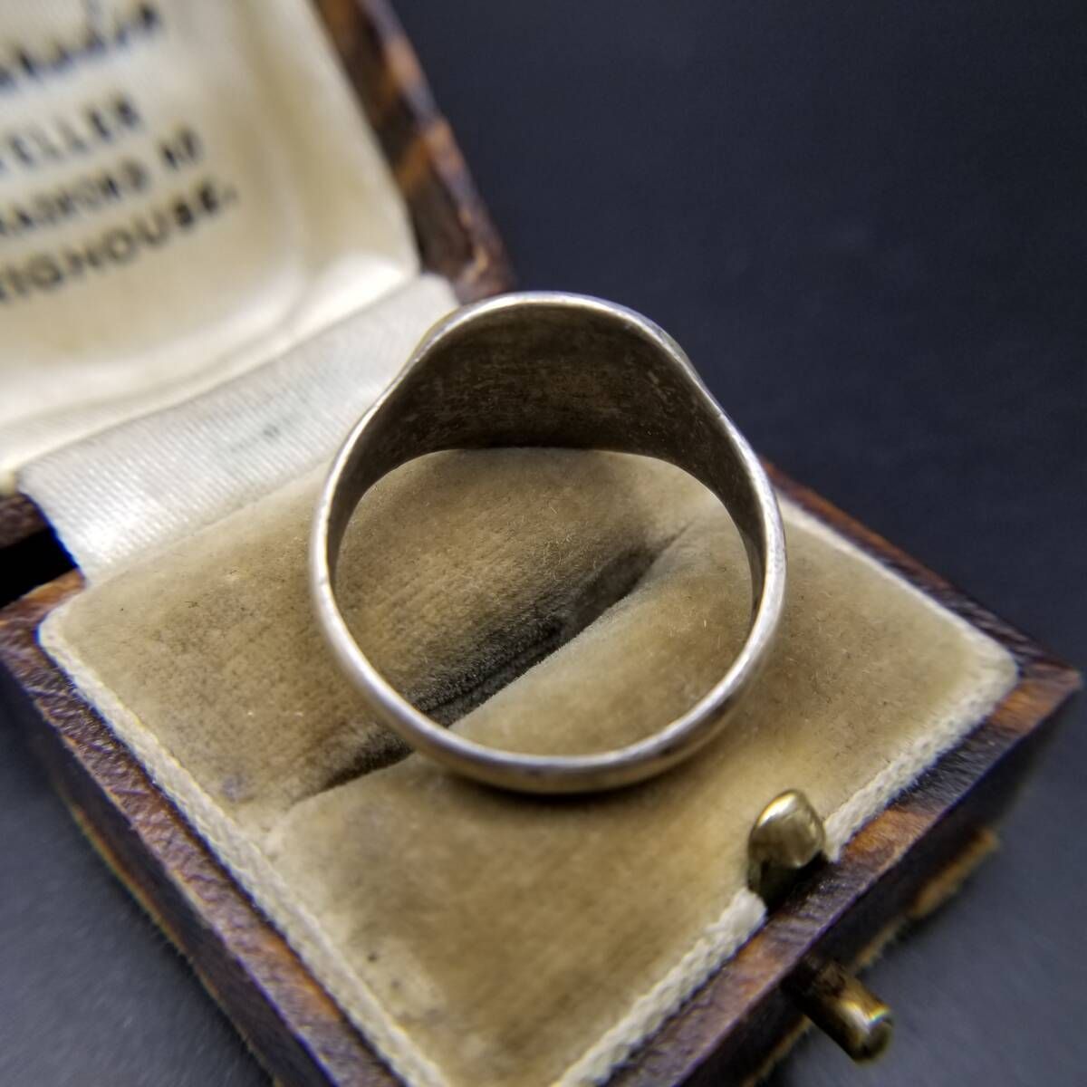 JHW社製 英国 ヴィンテージ フローラル エッチング スクエア