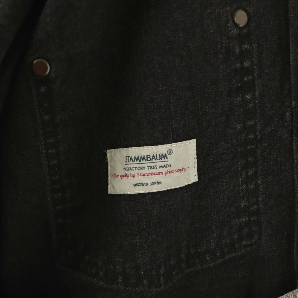 シュタンバウム STAMMBAUM BLACK DENIM JACKETジャケット デニム F