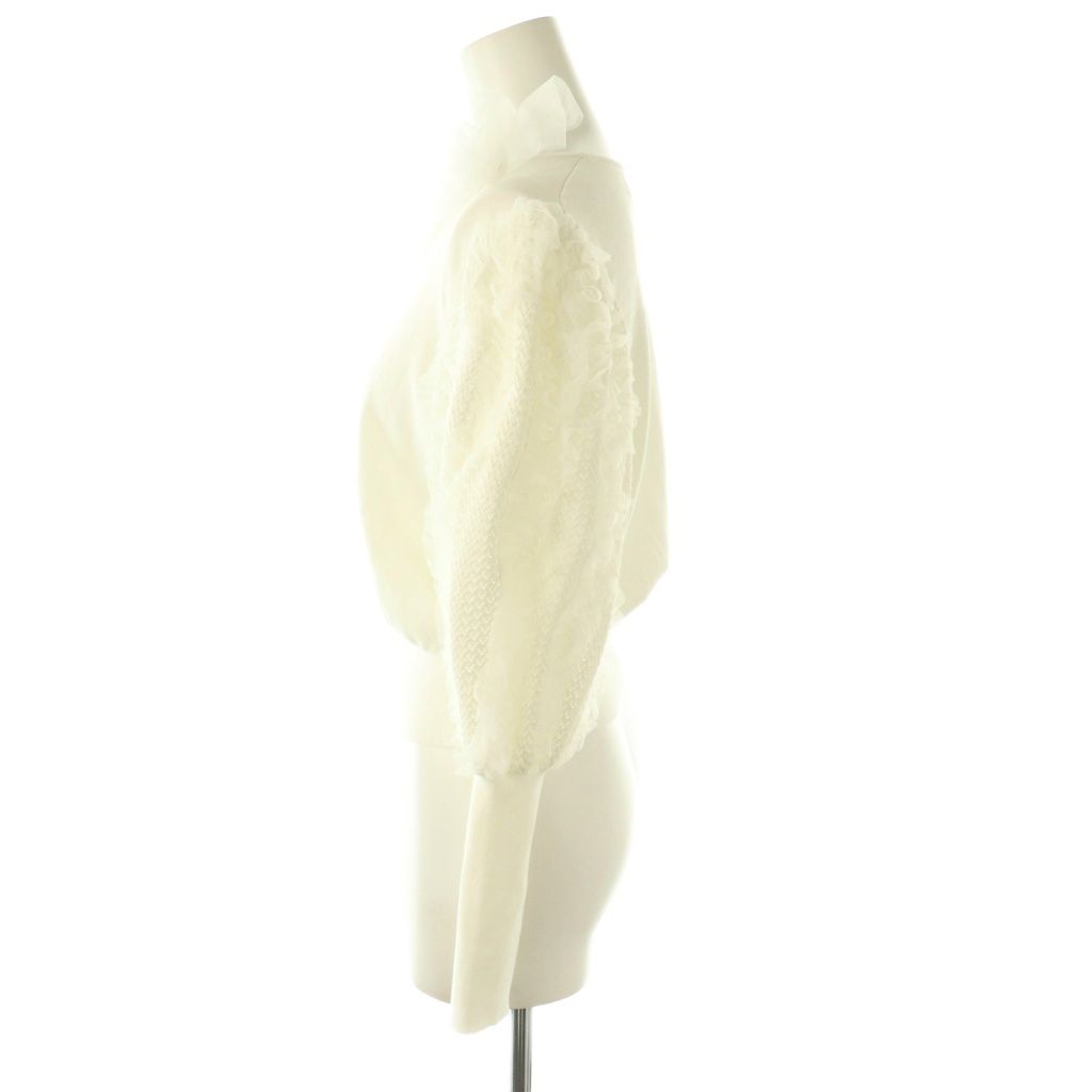 エムズグレイシー M'S GRACY 24年 フラワーコサージュ付き 袖レース