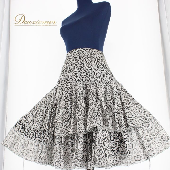 社交ダンス 衣装 スタンダード スカート レッスンウェア 女性用