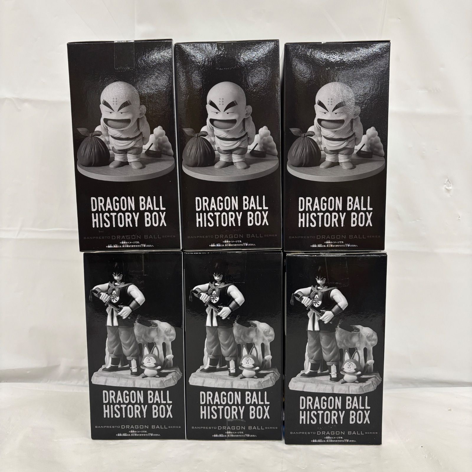 未開封 ドラゴンボール History Box 6個セット クリリン ヤムチャ
