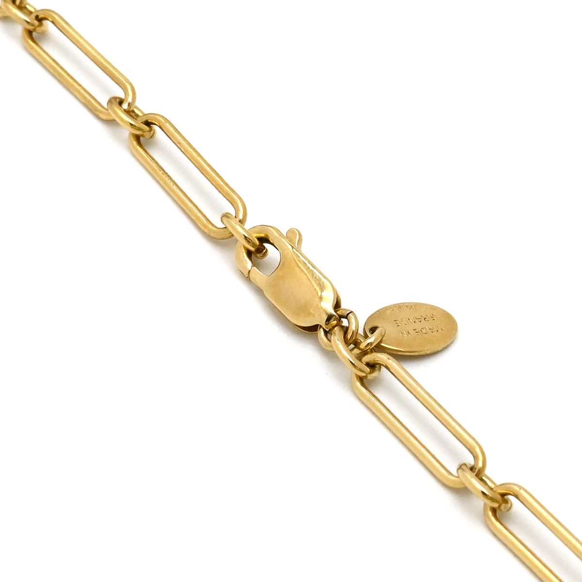 エルメス HERMES ネックレス アミュレット パドロック GM バッファロー