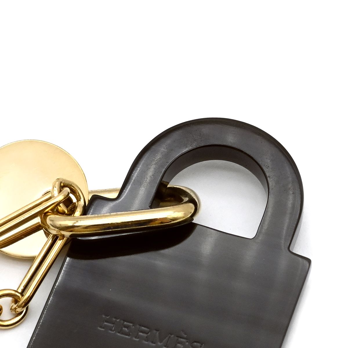 未使用品　エルメス　ペンダント　アミュレット　パドロック GM 楽天市場】HERMES エルメス アミュレット パドロックGM アクセサリー