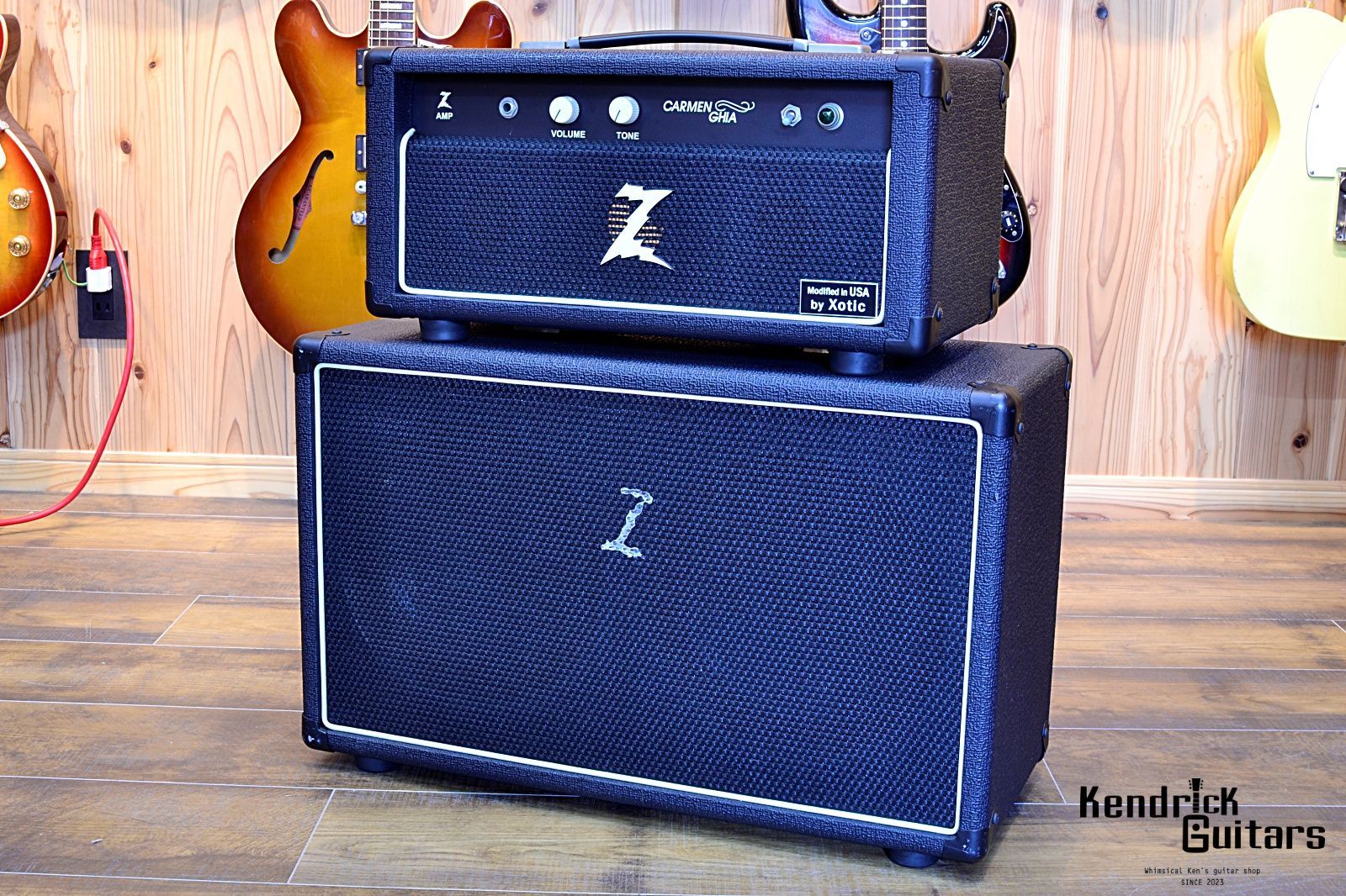 Dr. Z Carmen Ghia Xotic MOD 18-Watt Head ＋ Dr. Z 2×10 Cab - メルカリ