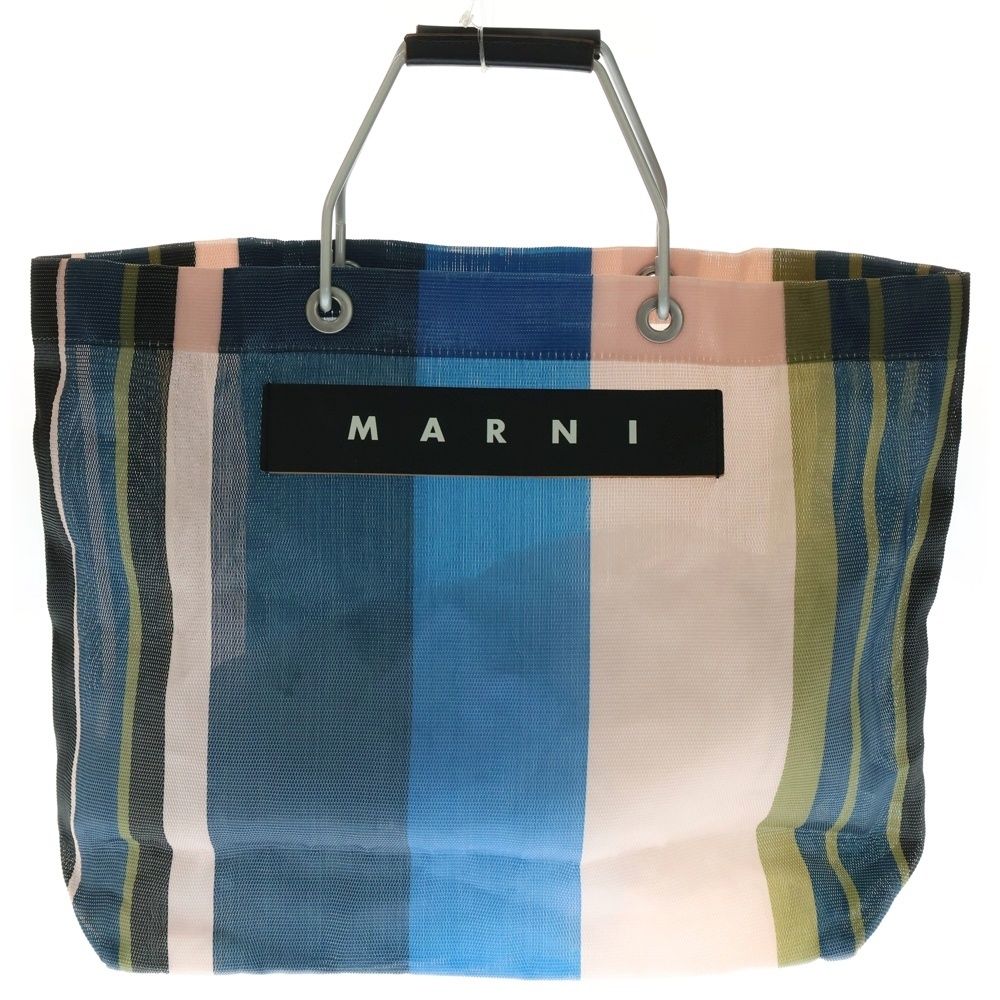 MARNI (マルニ) MARKET STRIPE BAG マーケット ストライプ MARNI (マルニ) MARKET STRIPE BAG マーケット ストライプ