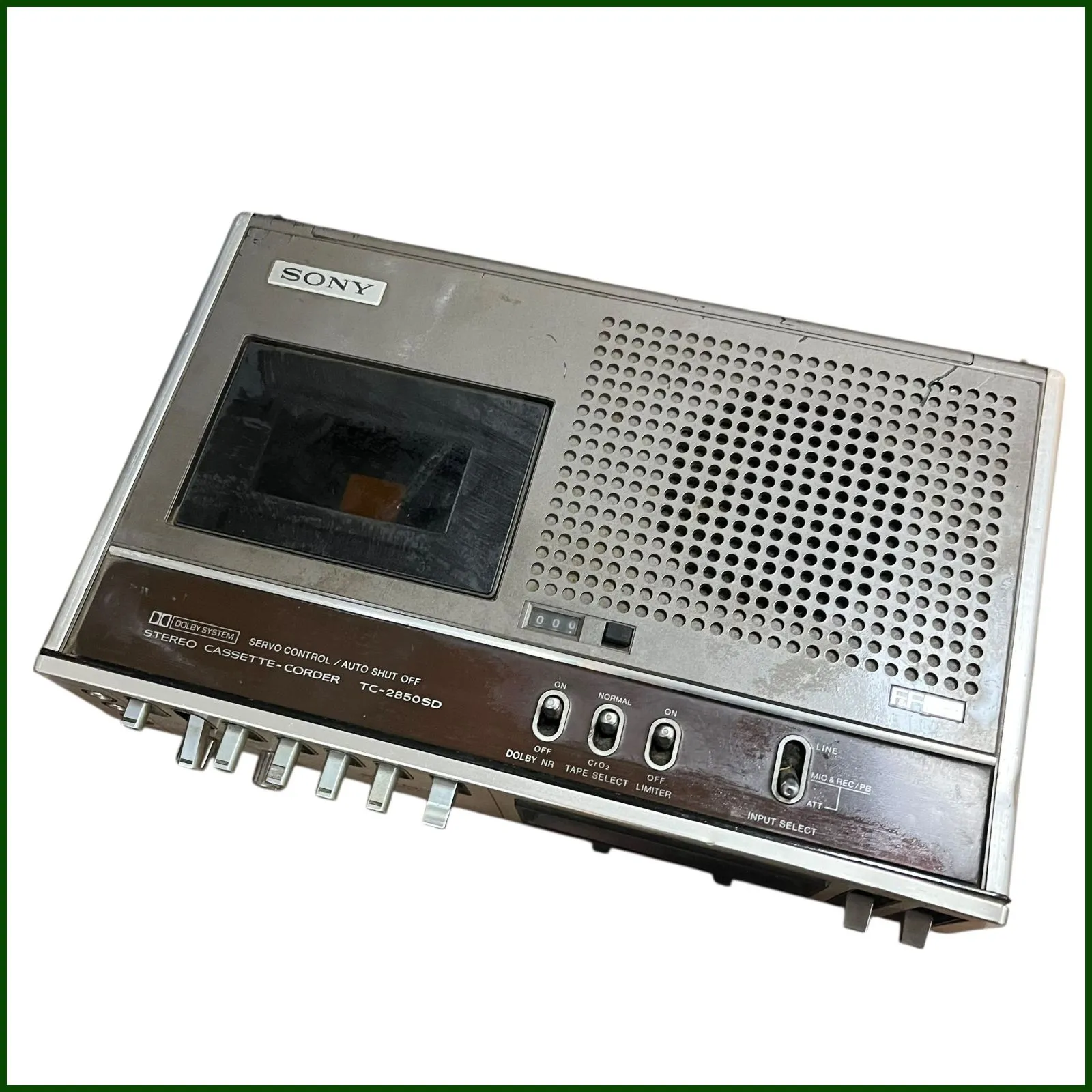 TC-2850SD SONY カセットデンスケ ソニー カセットレコーダー