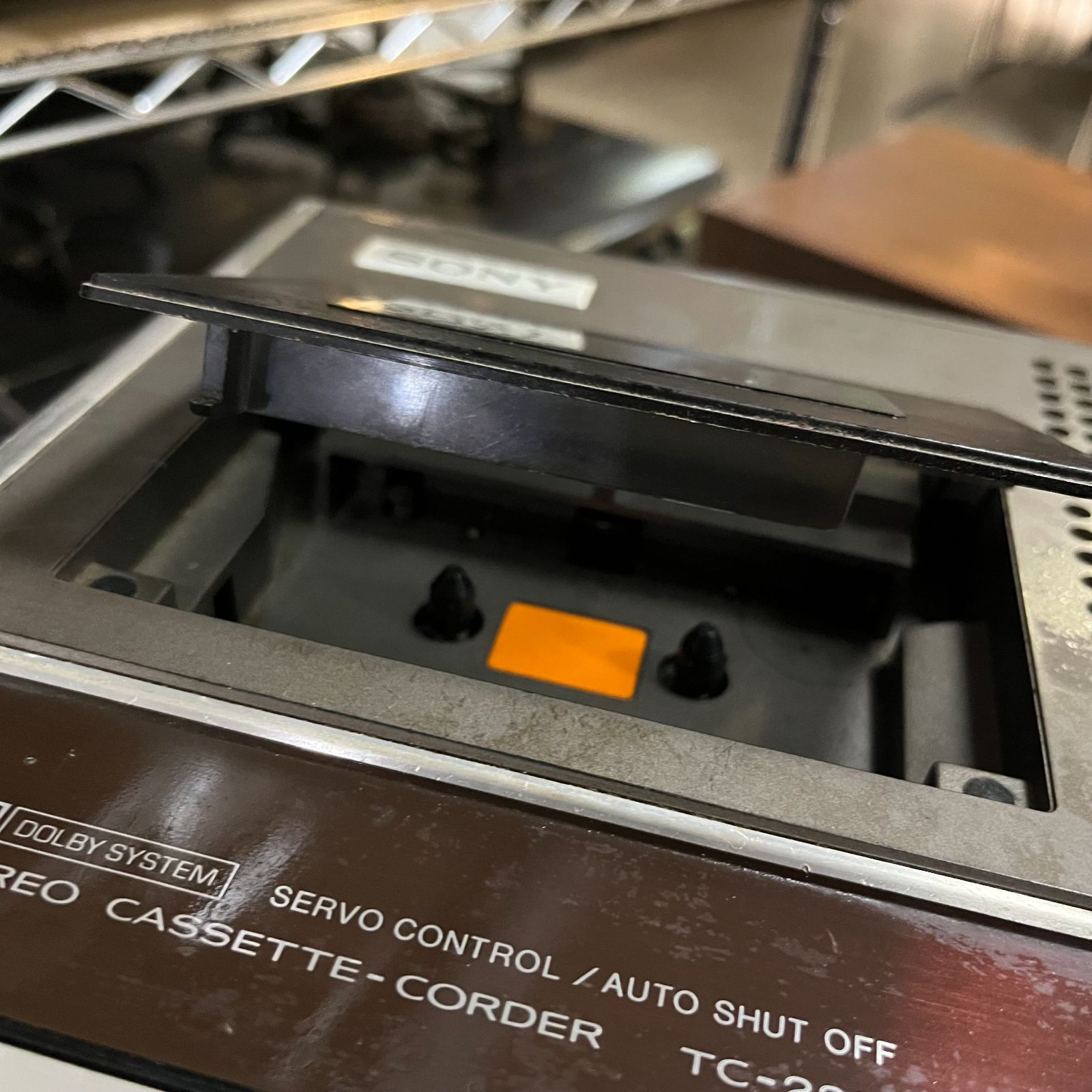 SONY TC-2850SD ステレオカセットデッキ　「ジャンク品」 SONY TC-2850SD ステレオカセットデッキ 「ジャンク品」